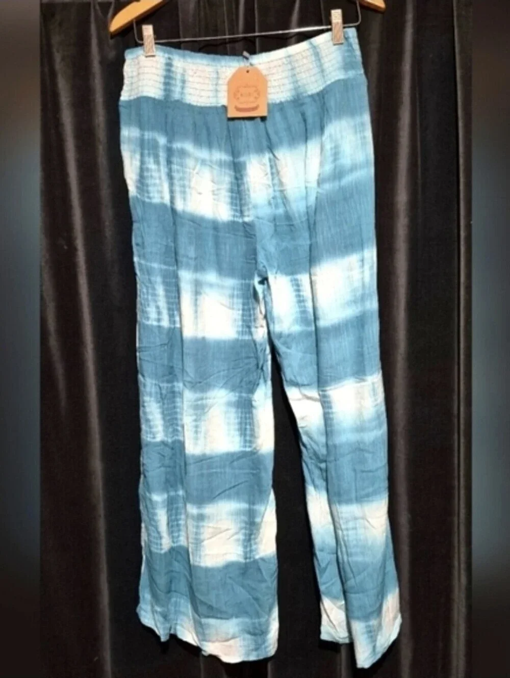 Kori Teal and White Pants